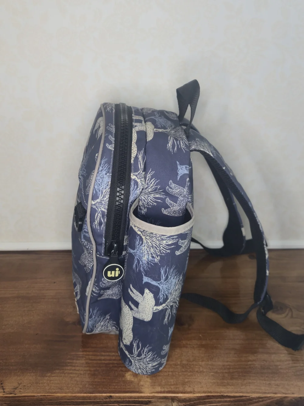 Urban Infant Mini Kids' Navy Polar Bear Backpack
